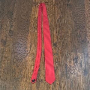 Red Silk Tie